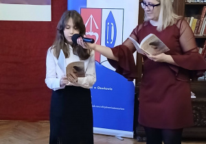 Prezentacja wiersza przez laureatkę.