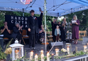 Uczestnik Narodowego Czytania jako Adam Mickiewicz